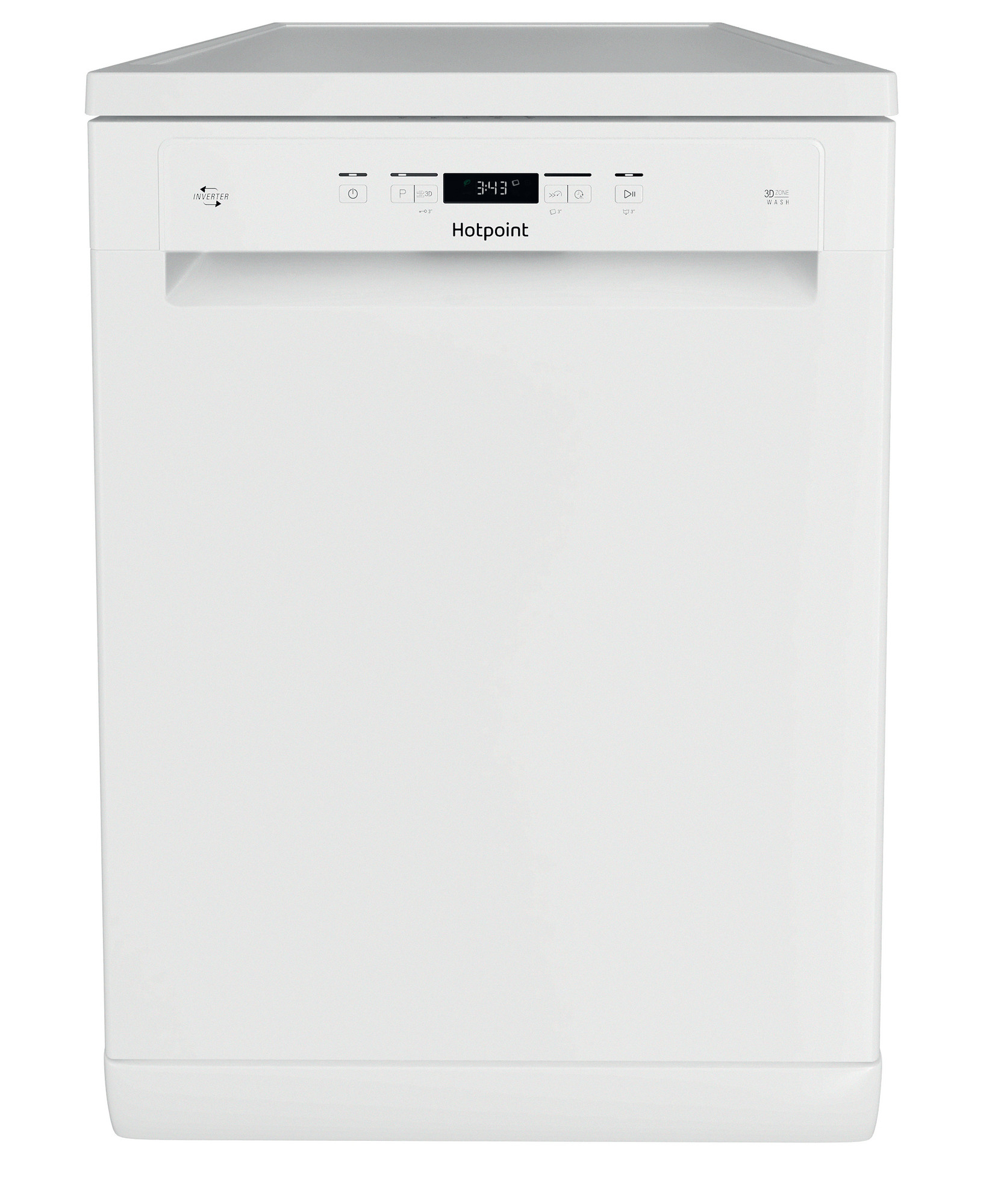 Picture of Hotpoint HFC 3C26 W C UK Freestanding Dishwasher with 14 Place Settings - White