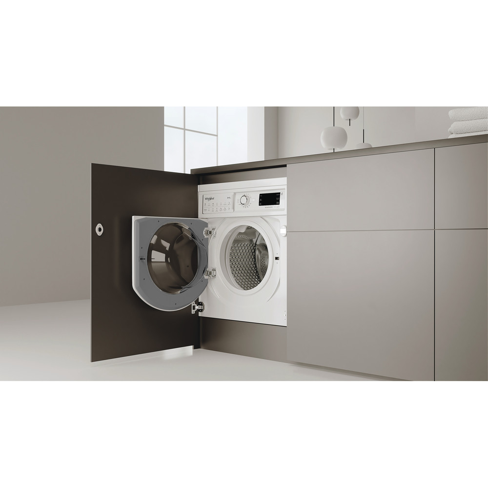 Whirlpool BI WDWG 961484 UK Built in Washer Dryer 9+6kg 1400rpm - White