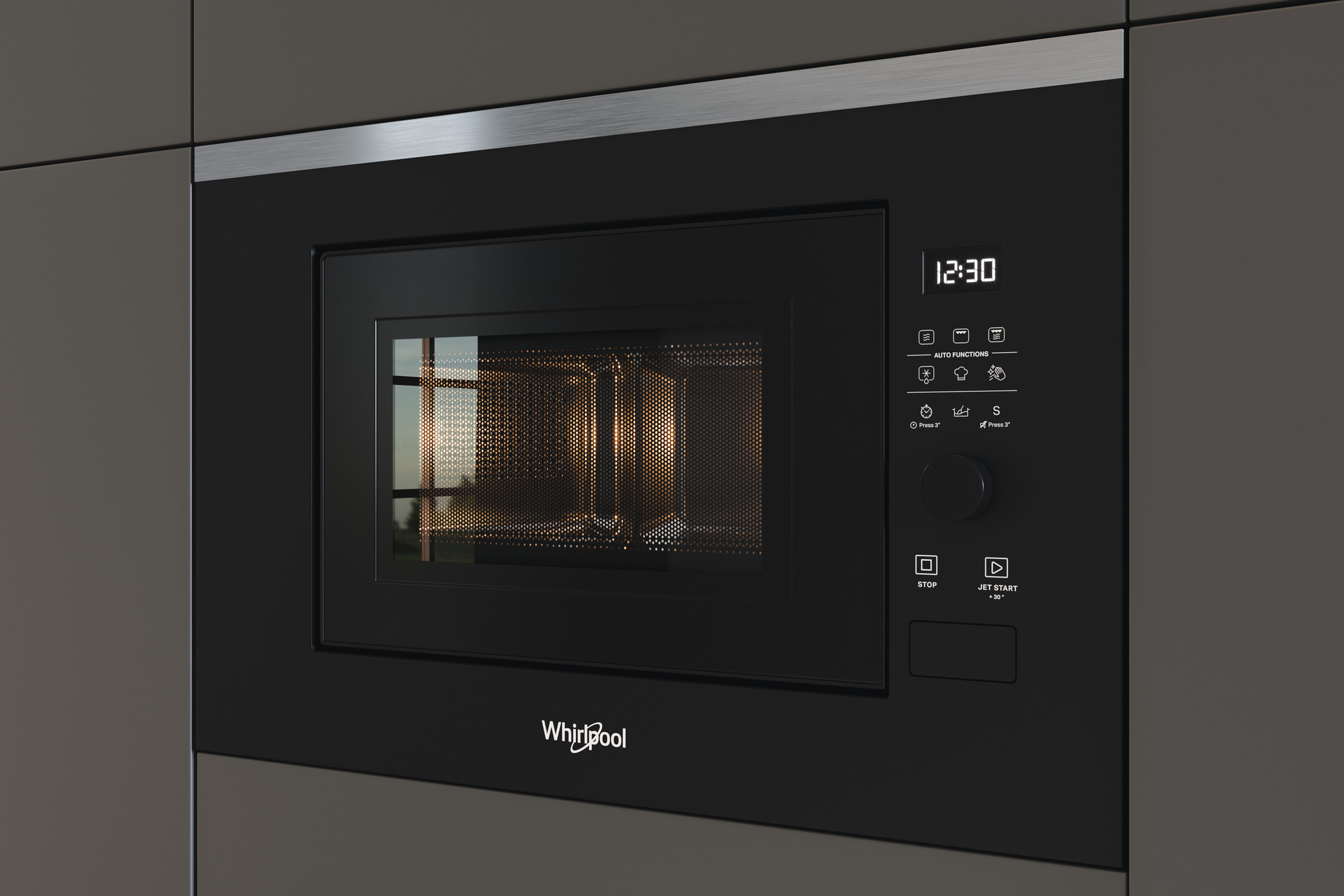 Horno microondas de encastre whirlpool: color inox - Wmf200g 859991591560