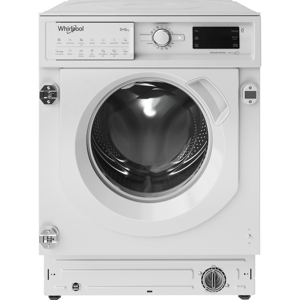 Whirlpool BI WDWG 961484 UK Built in Washer Dryer 9+6kg 1400rpm - White