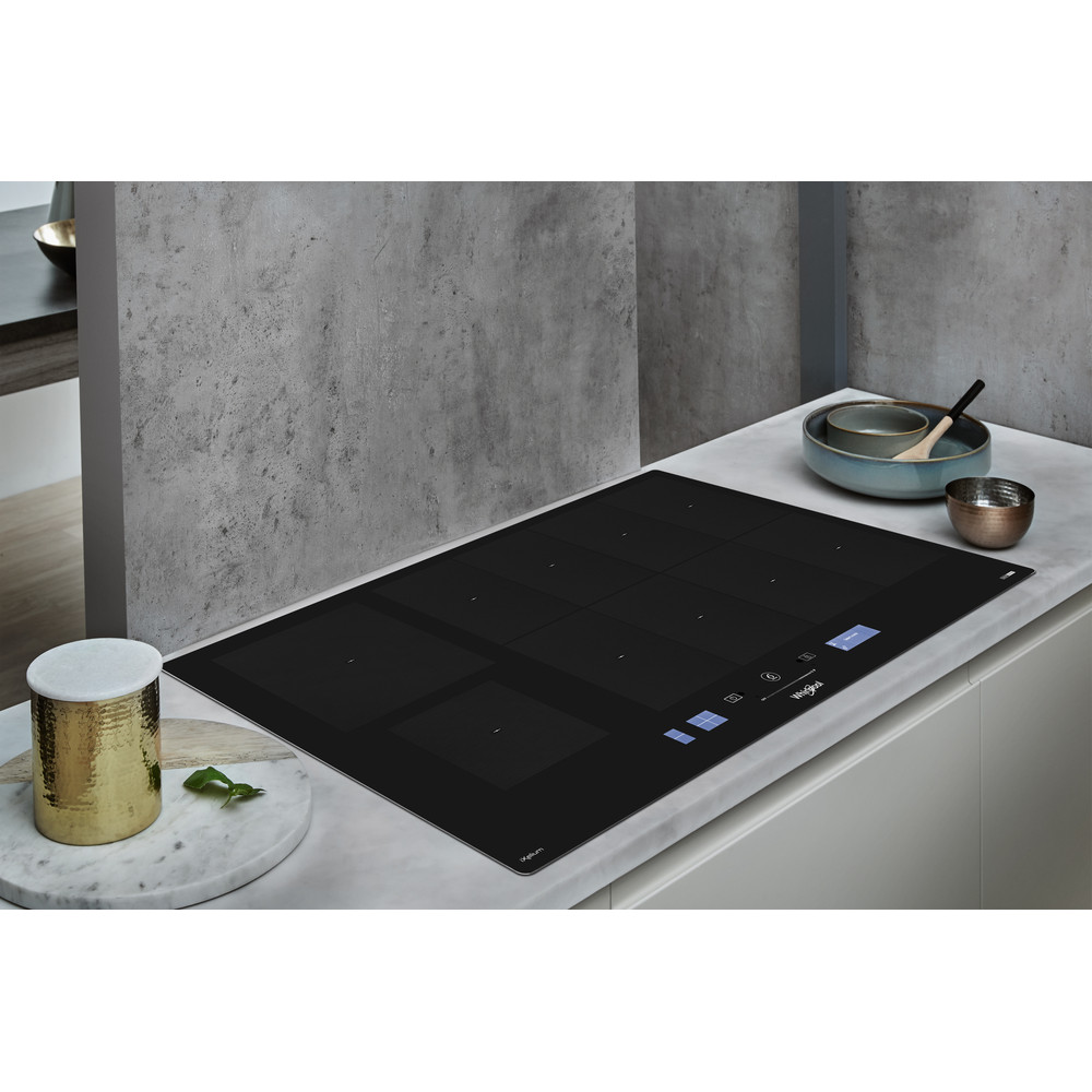 Whirlpool SmartCook SMP 9010 C/NE/IXL Hob 8 Zones 86cm - Black