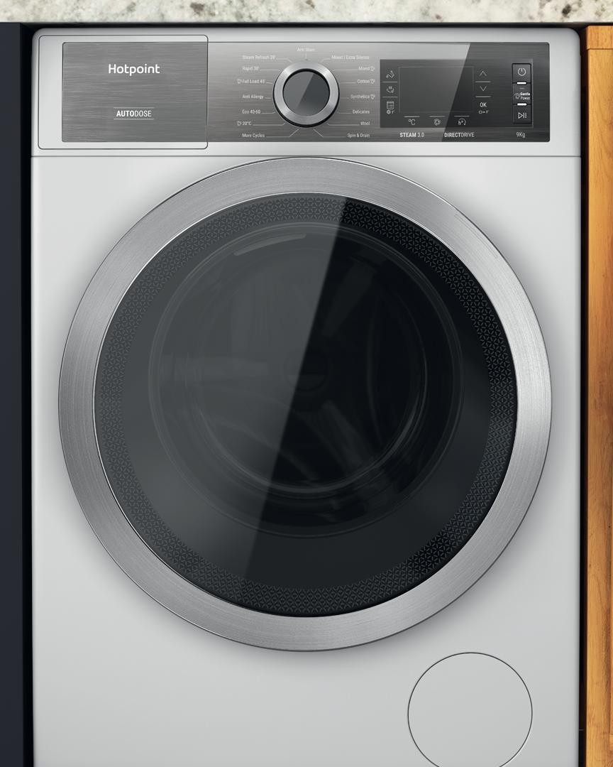 Picture of Hotpoint H8W946WBUK Washing Machine In White