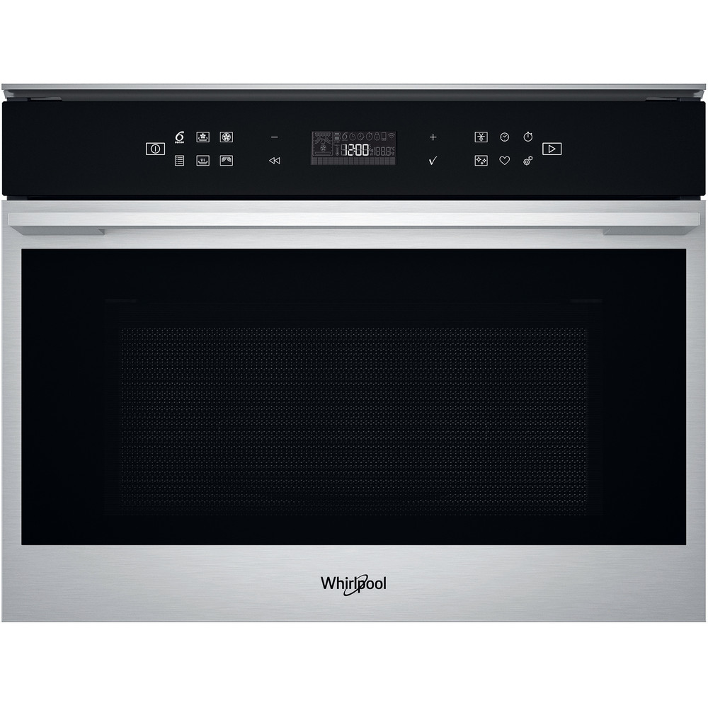 Whirlpool W Collection W7 MW461 UK Built-in Microwave Oven - Stainless Steel