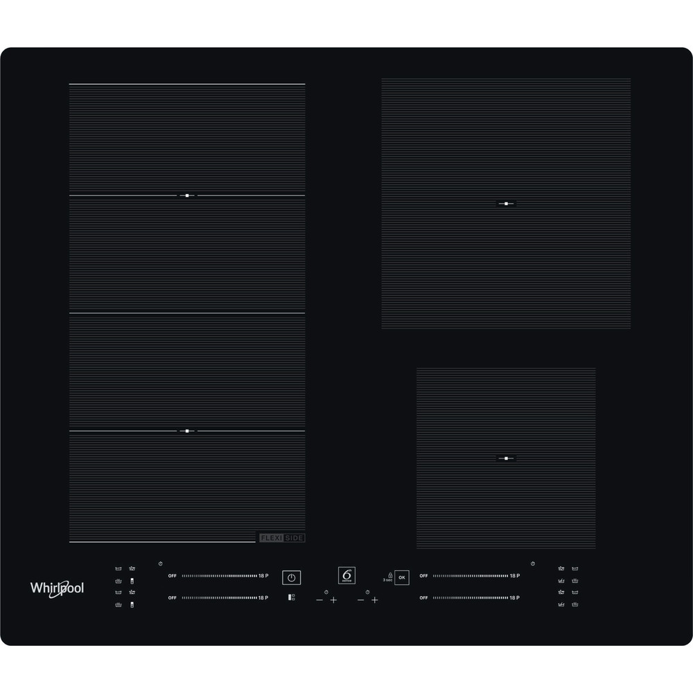 Whirlpool WF S0160 NE Induction Hob 4 Zones 60cm - Black