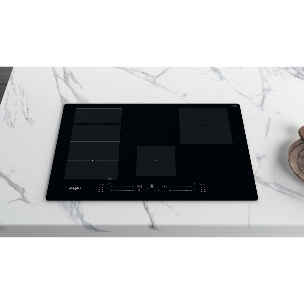 Whirlpool WF S3977 NE Induction Hob 4 Zones 75cm - Black