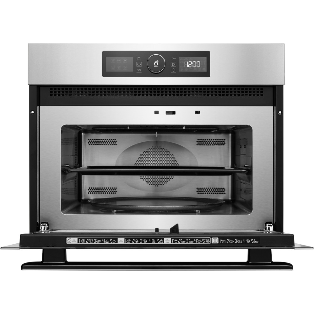 Whirlpool built in microwave oven: in Stainless Steel  - AMW 9615/IX UK