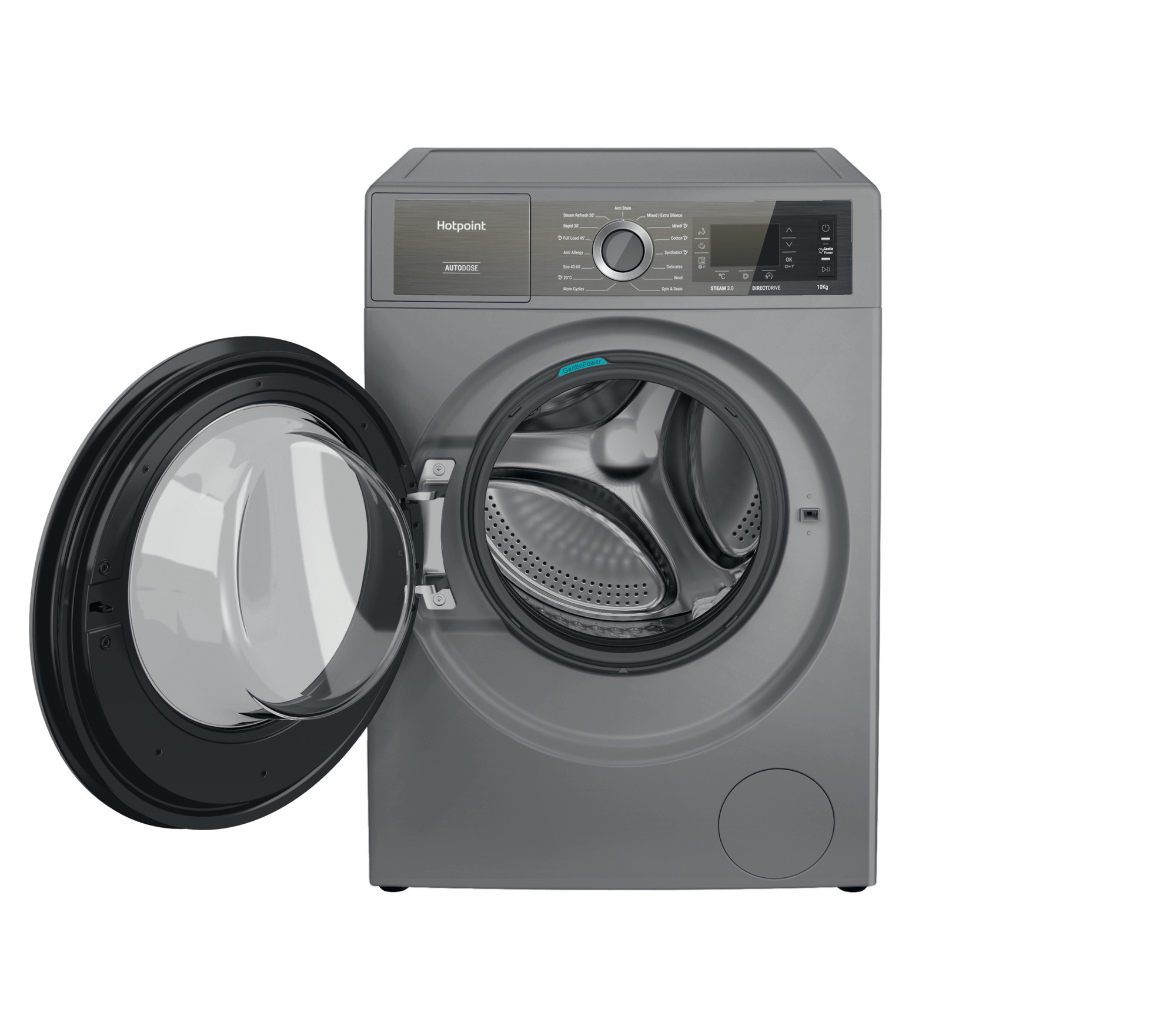 Picture of Hotpoint H8W046SBUK Washing Machine in Silver