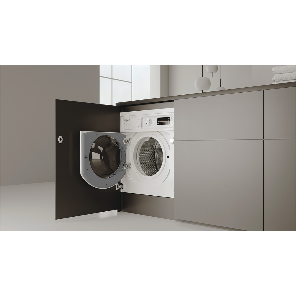 Whirlpool BI WMWG 91484 UK Integrated Washing Machine - White