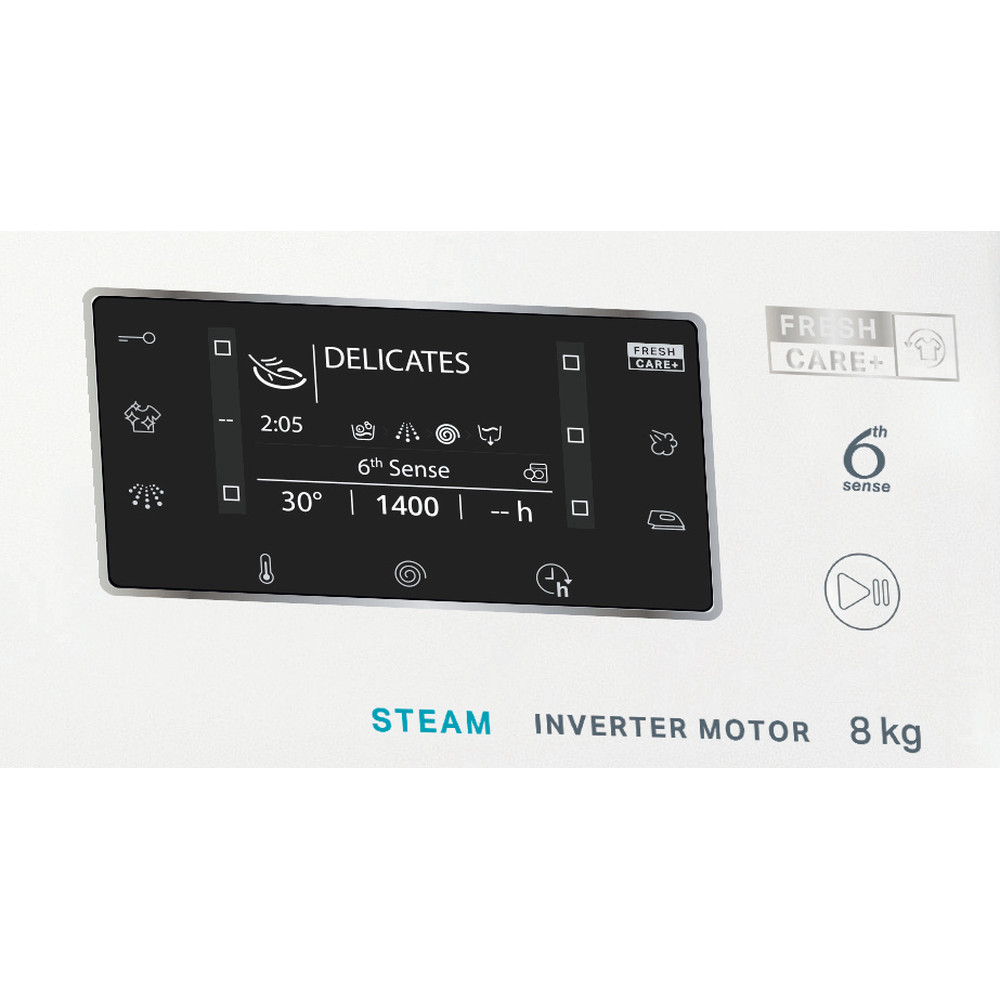 Whirlpool washing machine - FFD 8458 BSV UK N