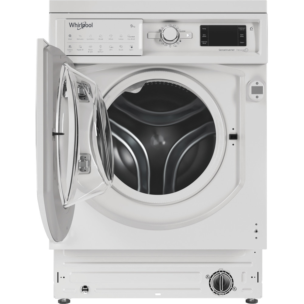 Whirlpool BI WMWG 91484 UK Integrated Washing Machine - White