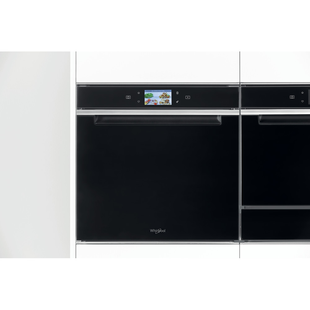 Whirlpool W Collection W11I MS180 UK Built-In Electric Oven - Dark Grey