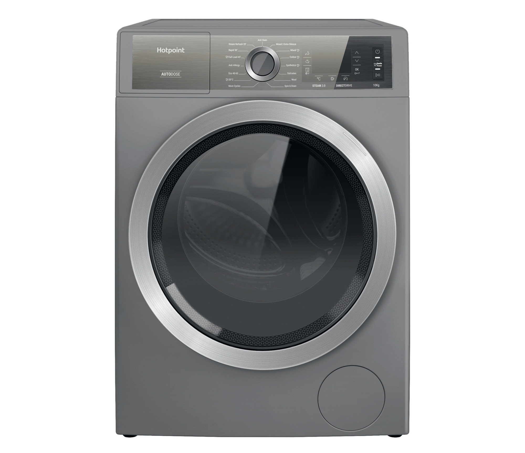 Picture of Hotpoint H8W046SBUK Washing Machine in Silver