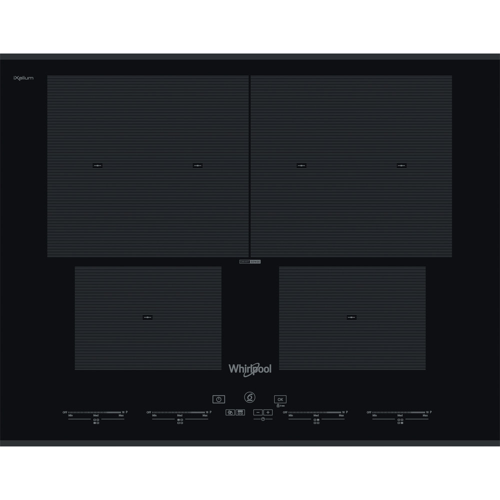 Whirlpool SmartCook SMO 654 OF/BT/IXL Built-In Hob in Black