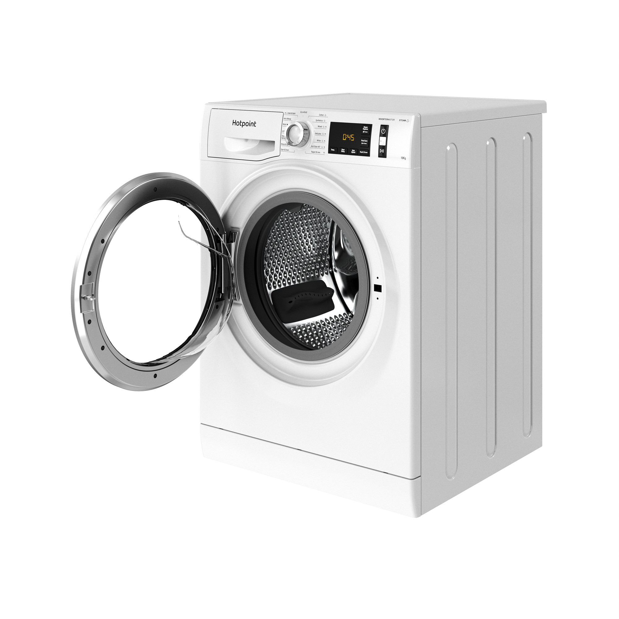 Picture of Hotpoint ActiveCare NM111046WCAUKN 10kg White Freestanding Washing Machine in White