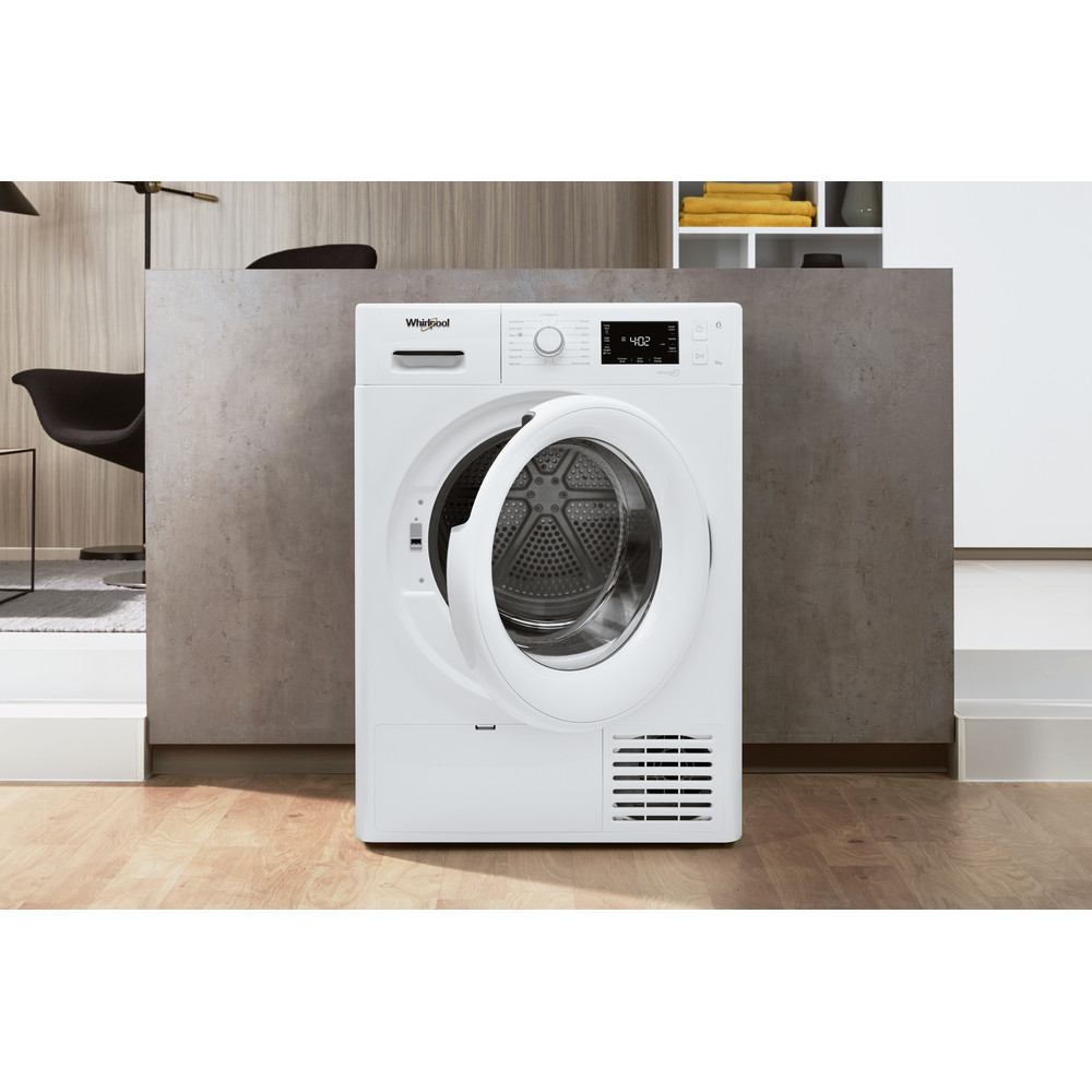 Whirlpool FT M22 9X2 UK Heat Pump Tumble Dryer A++ 9kg - White
