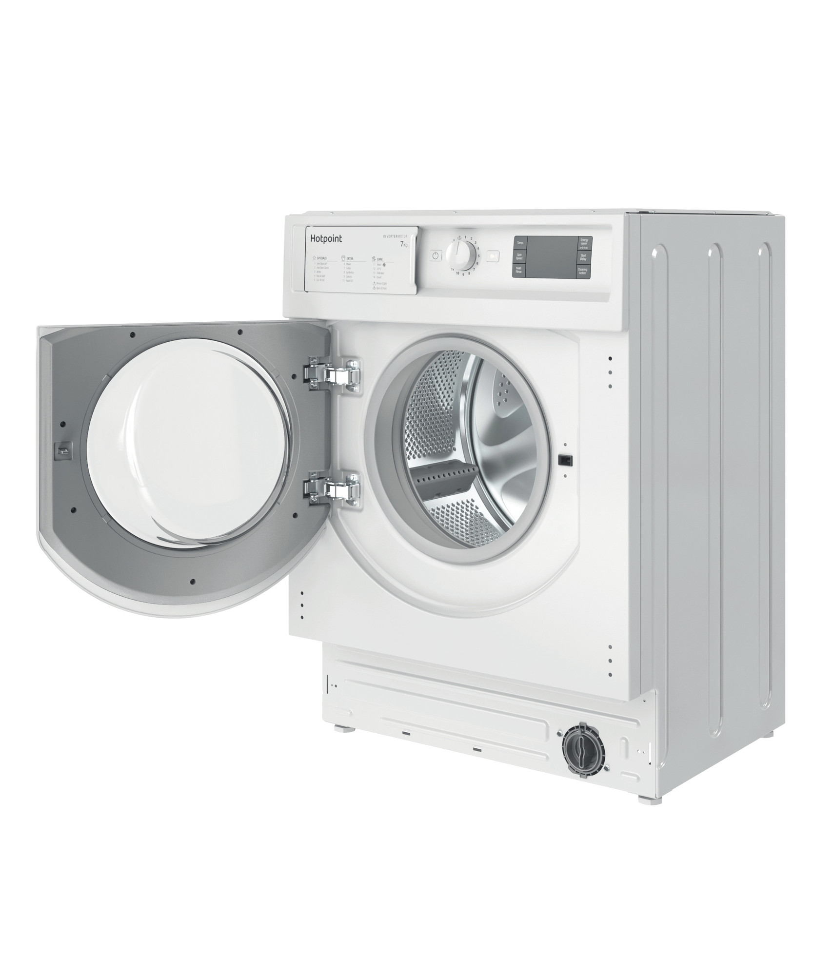 Picture of Hotpoint BI WMHG 71483 UK N 7kg Integrated Washing Machine in White