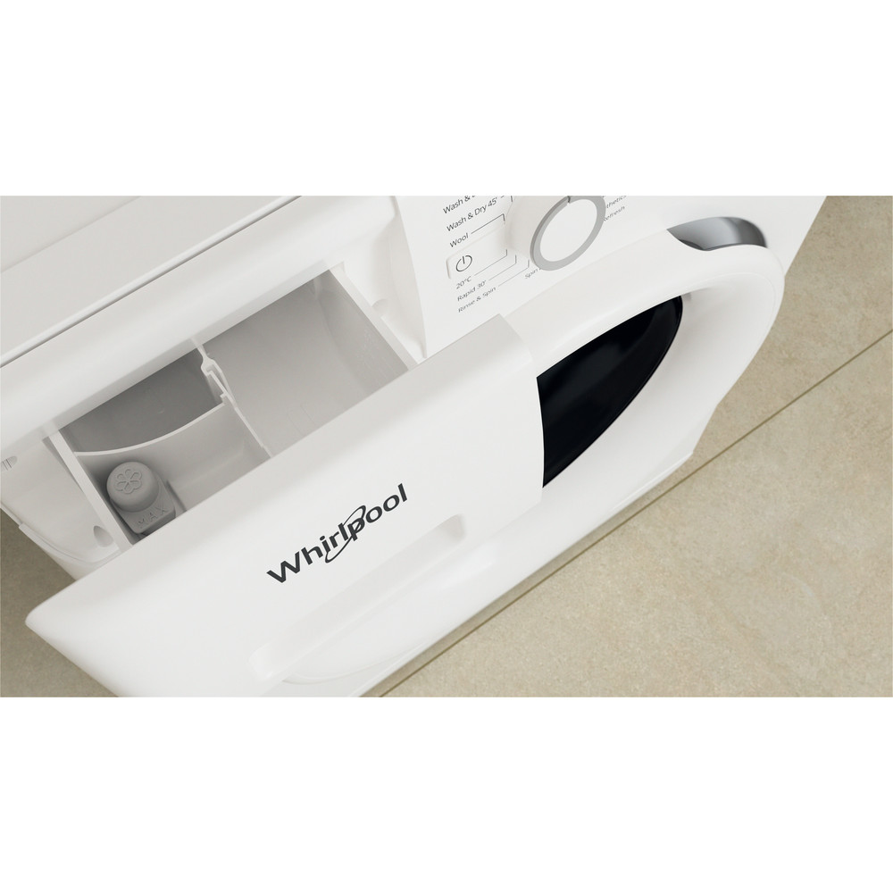 Whirlpool FWDG86148W UK N Washer Dryer 8+6kg 1400rpm - White