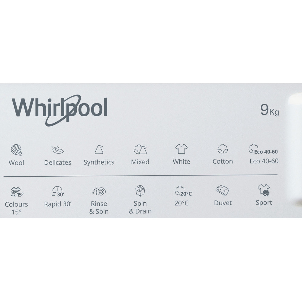 Whirlpool BI WMWG 91484 UK Integrated Washing Machine - White