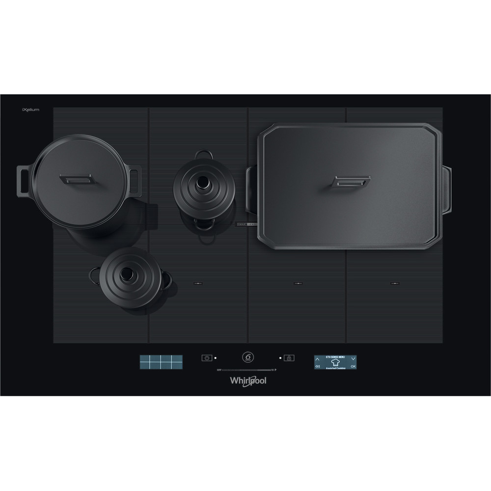 Whirlpool SmartCook SMP 778 C/NE/IXL Induction Hob 8 Zone 75cm - Black