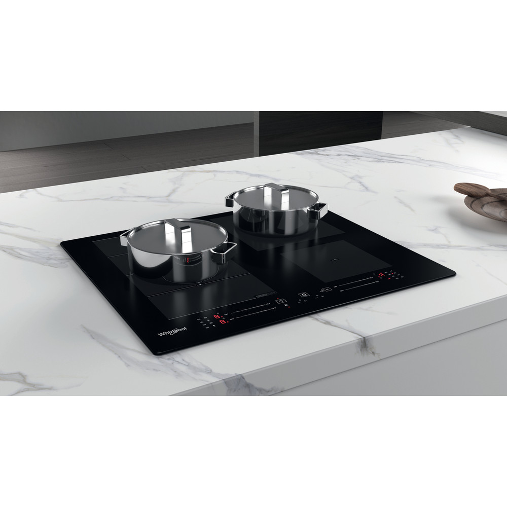 Whirlpool WF S0160 NE Induction Hob 4 Zones 60cm - Black