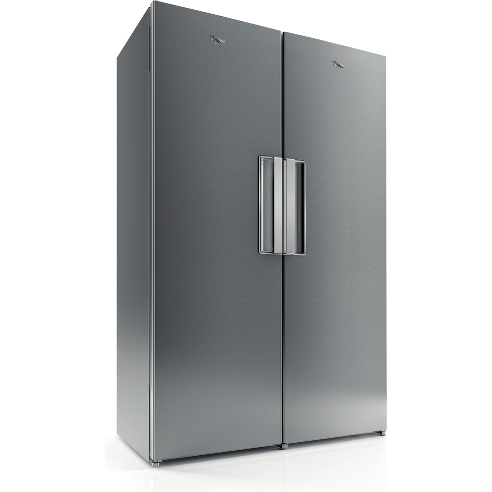 Whirlpool SW8 AM2C XARL 2 Larder Fridge 350L - Stainless Steel