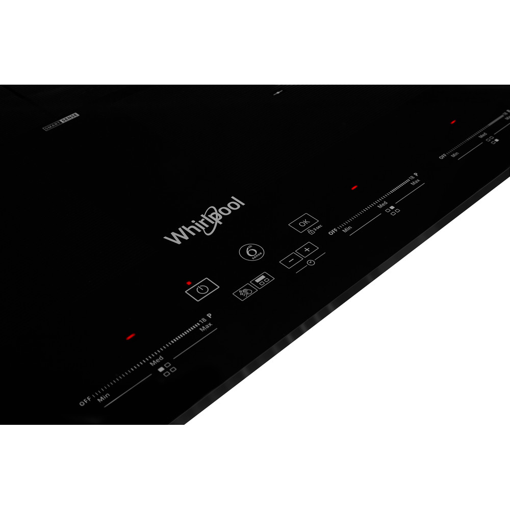 Whirlpool induction glass-ceramic hob - SMO 654 OF/BT/IXL