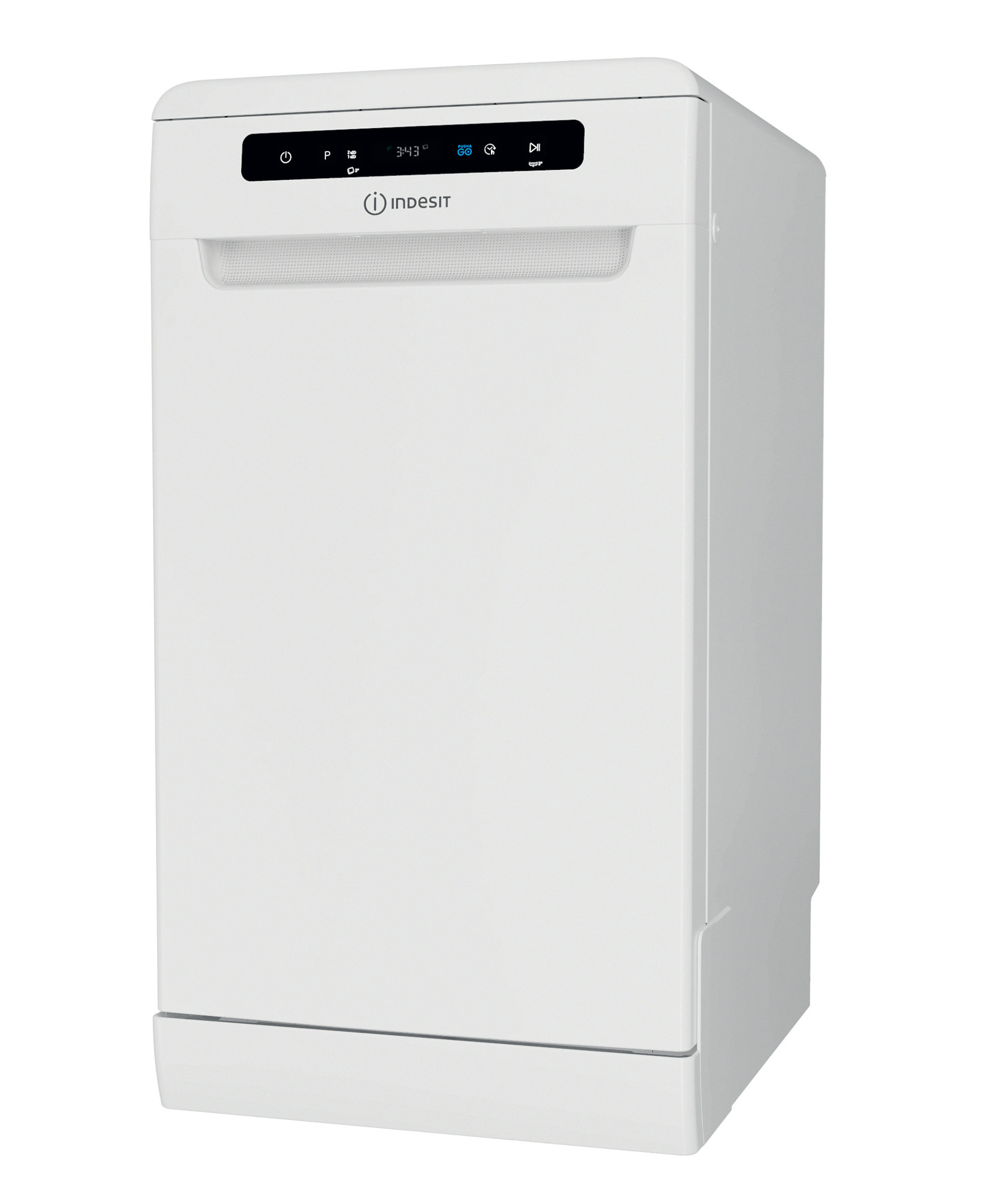 Picture of Indesit DSFO 3T224 Z UK N Slimline Dishwasher with 10 Place Settings in White