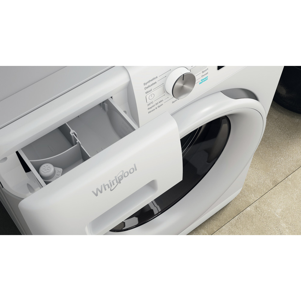 Whirlpool FreshCare FFB 7438 WV UK Washing Machine 7kg 1400rpm - White