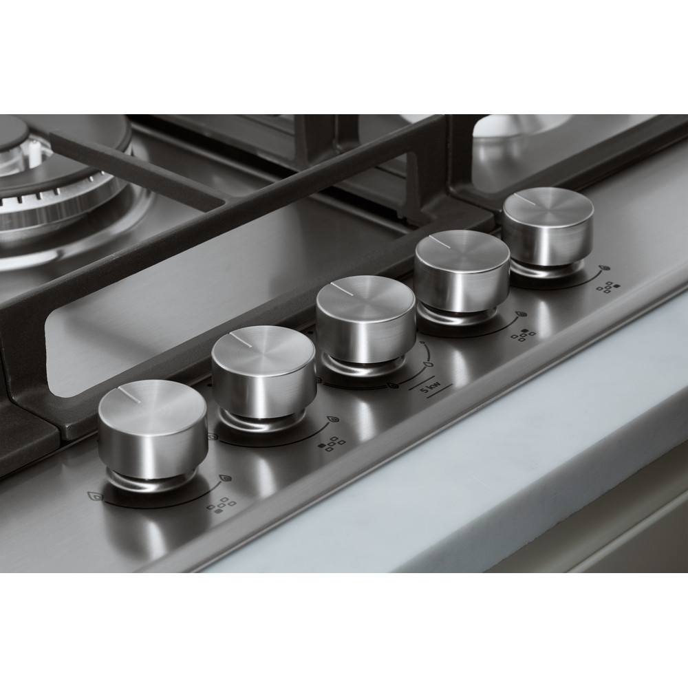Whirlpool GMW 7552/IXL Gas Hob 5 Burners 75cm - Stainless Steel
