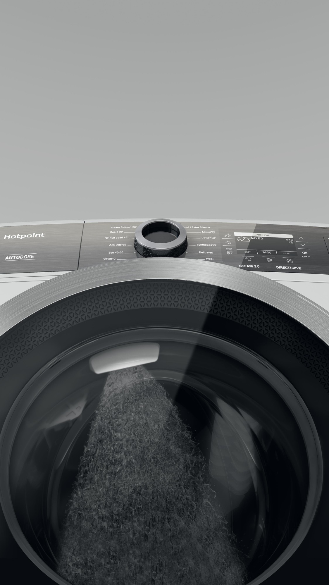 Picture of Hotpoint H8W946WBUK Washing Machine In White