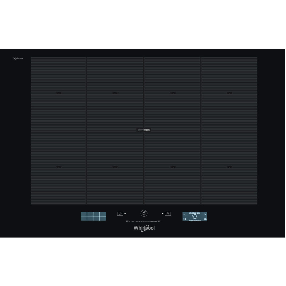 Whirlpool SmartCook SMP 778 C/NE/IXL Induction Hob 8 Zone 75cm - Black