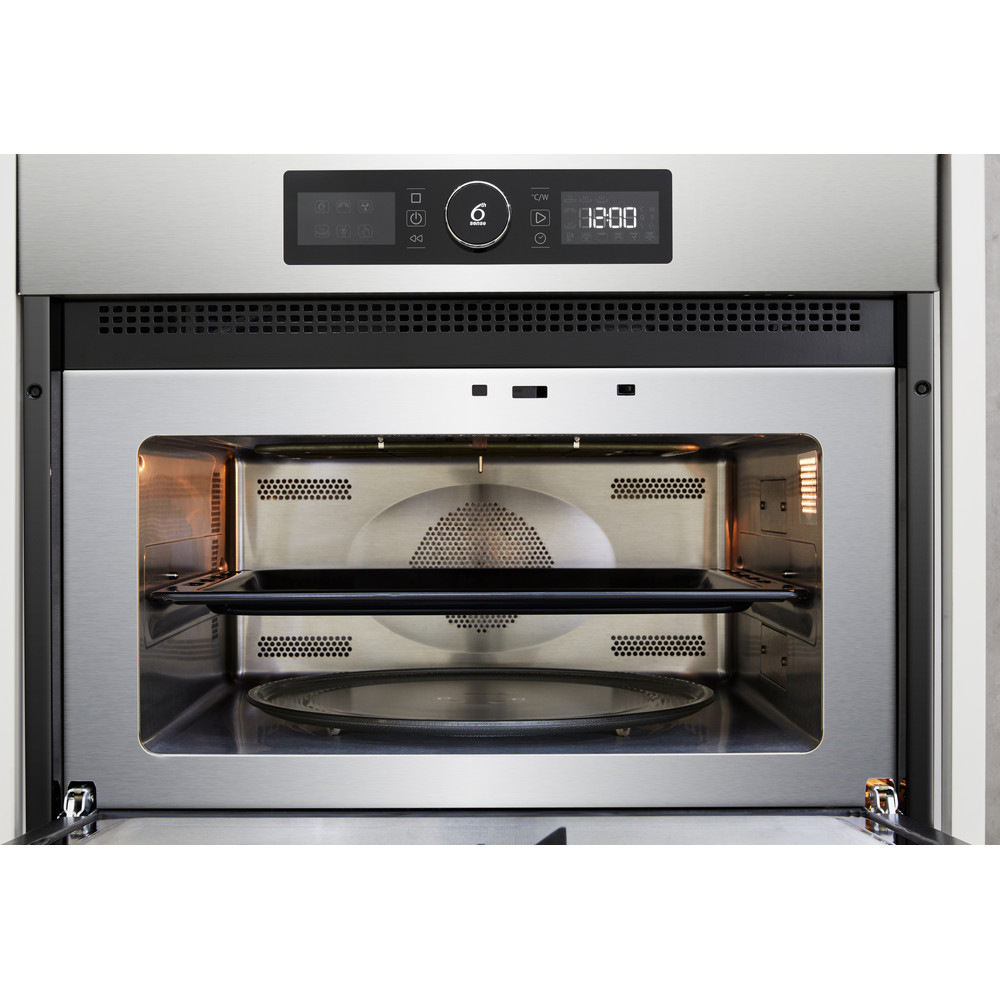 Whirlpool built in microwave oven: in Stainless Steel  - AMW 9615/IX UK