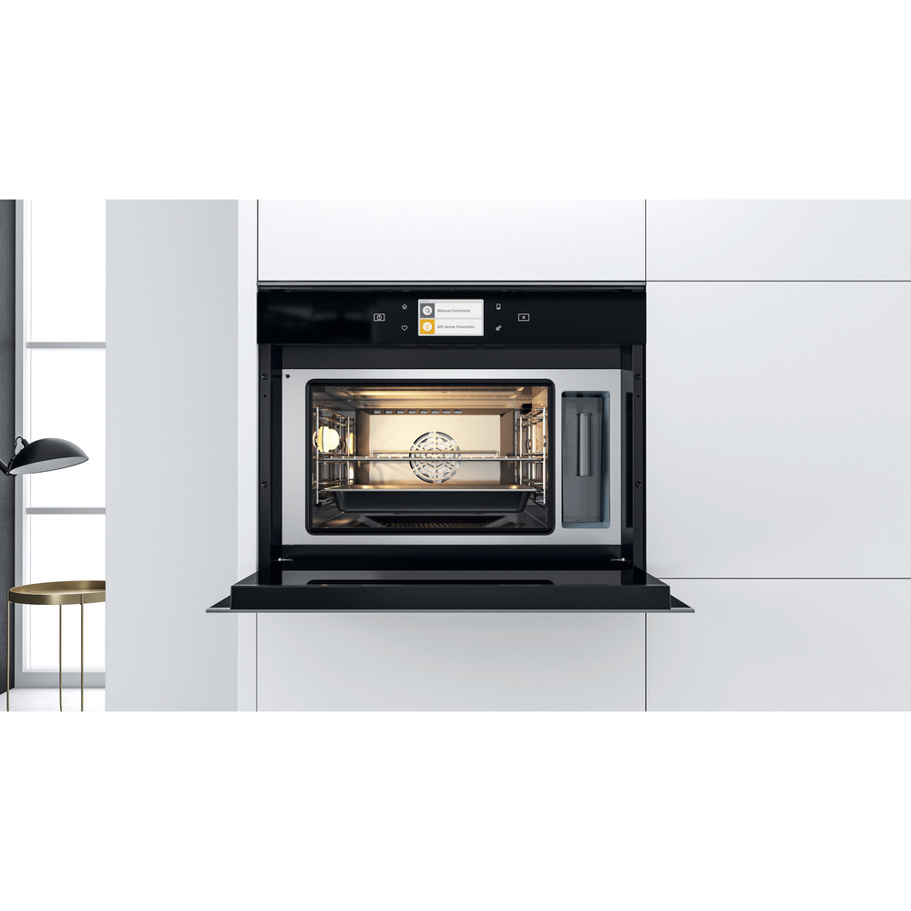 Whirlpool W Collection W11I MS180 UK Built-In Electric Oven - Dark Grey