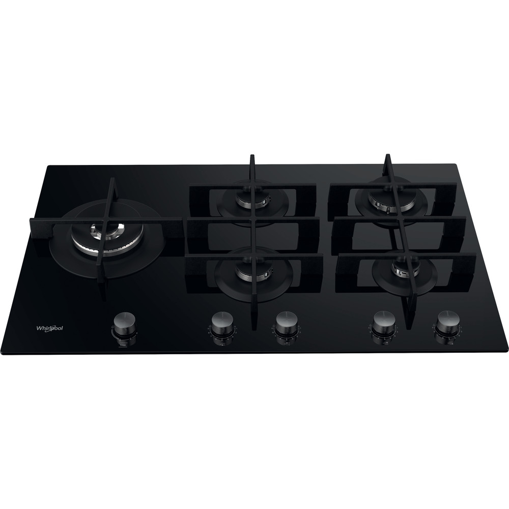 Whirlpool W Collection GOWL 958/NB Gas Hob 5 Burners 90cm - Black