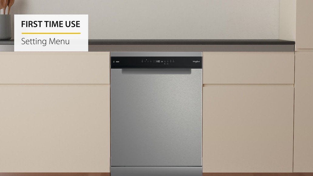 How to use a bosch hot sale dishwasher for the first time