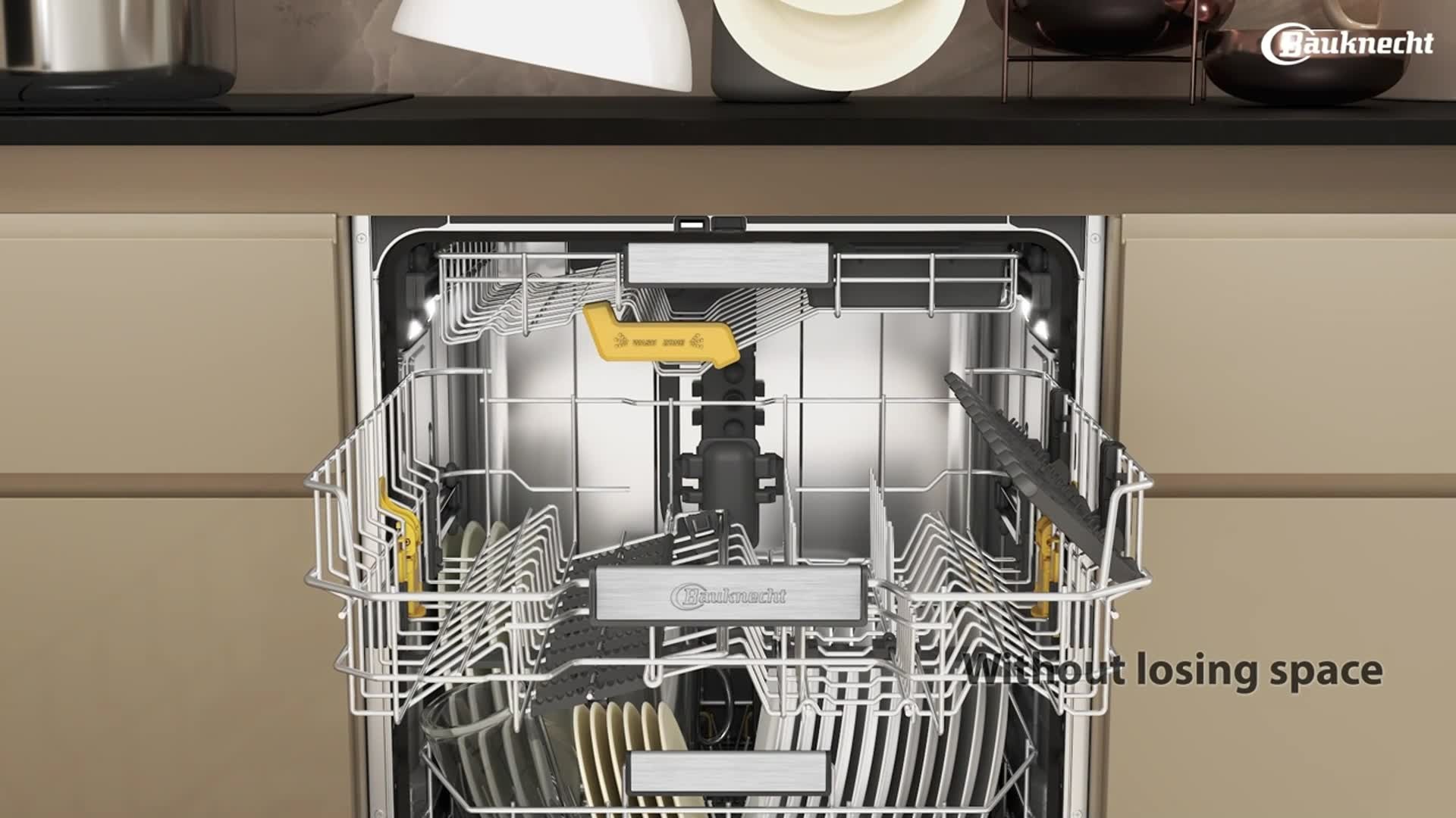 Nouveau lave-vaisselle intégrable MaxiSpace