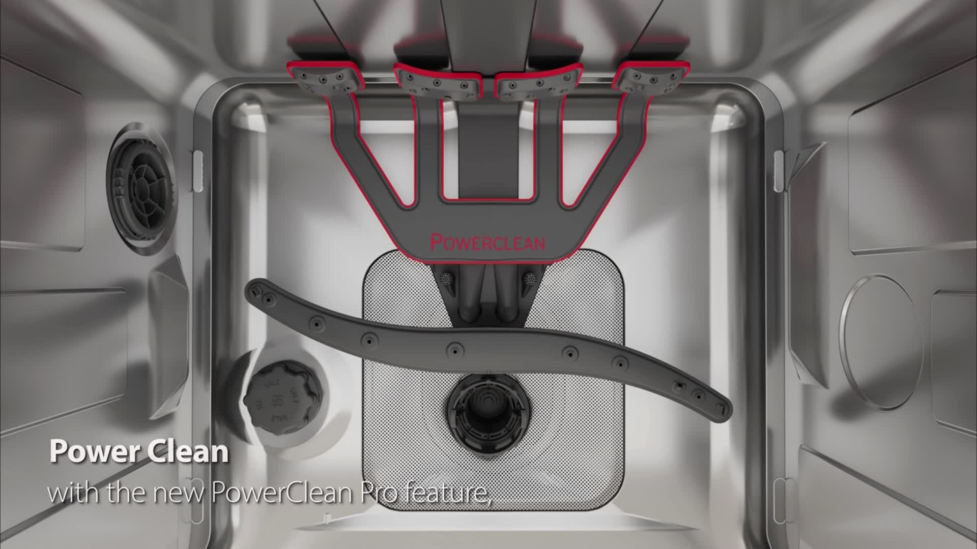 Lave-vaisselle semi-encastrable inox - WBO3T341PX - Whirlpool