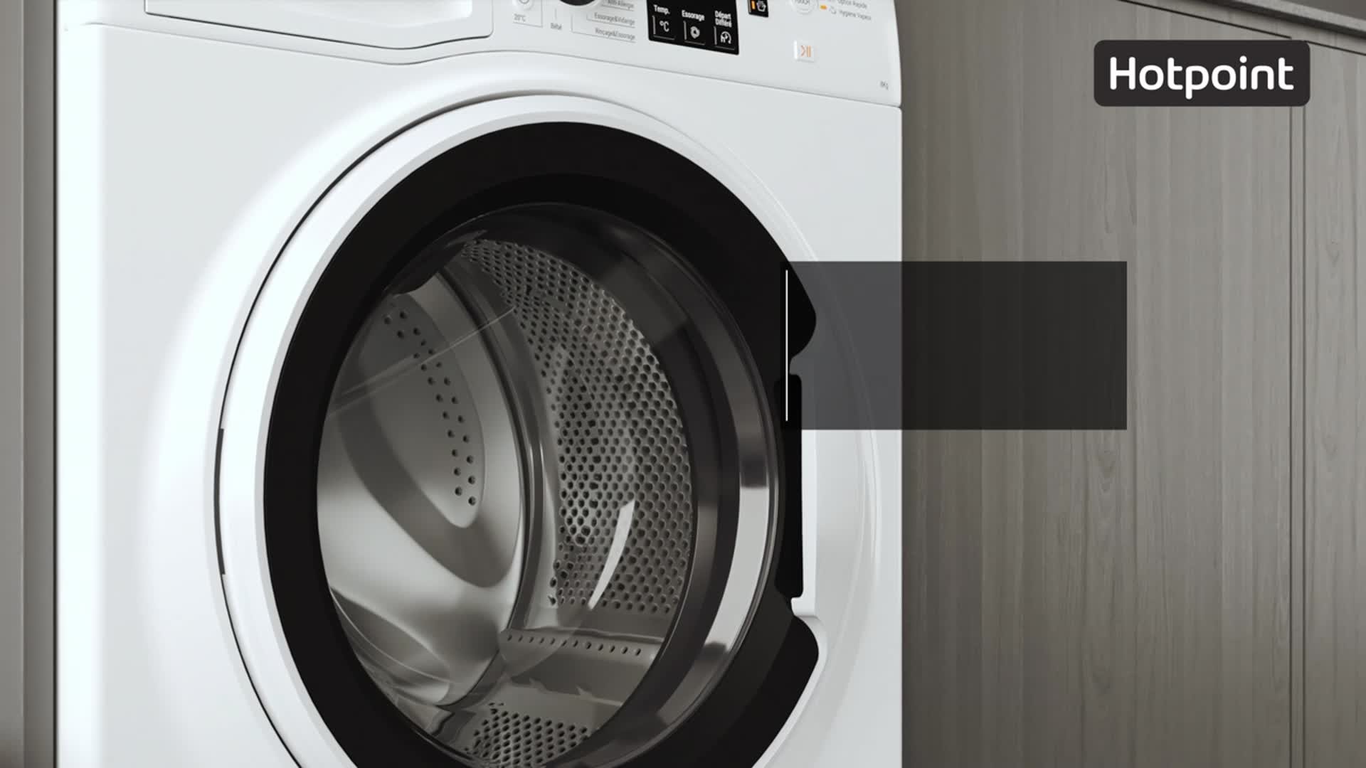 Notice Lave linge Hotpoint Ariston Aqualtis 8 Kg Lave-linge posable Hotpoint PNS823CFR N | Hotpoint FR