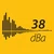 Poziom hałasu 38 dBa