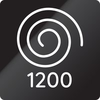 1200 Umdrehungen pro Minute