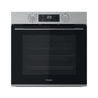 Whirlpool built in electric oven: inox color, self cleaning - OMK58HR0X