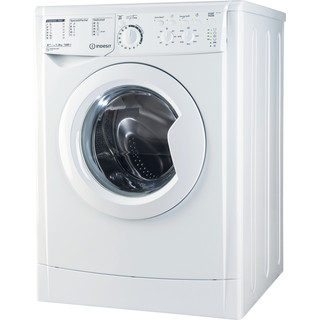 Indesit vrijstaande wasmachine voorlader: 8 kg - EWC 81483 W EU
