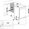 Whirlpool Astianpesukone Vapaasti sijoitettava W7U HP33 X Työtason alle D Frontal
