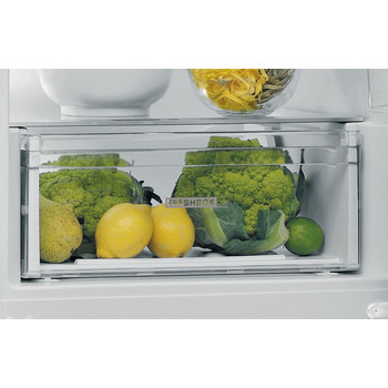 W5 721E OX 2 Frigo congélateur Whirlpool Inox Look - E - 308L