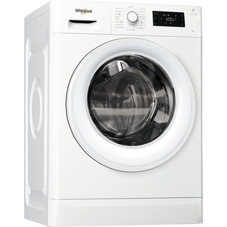 Whirlpool freestanding front loading washing machine: 8kg - FWG81283W GCC