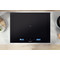 Whirlpool Paviršius SMP 658C/BT/IXL Juoda Induction vitroceramic Frontal