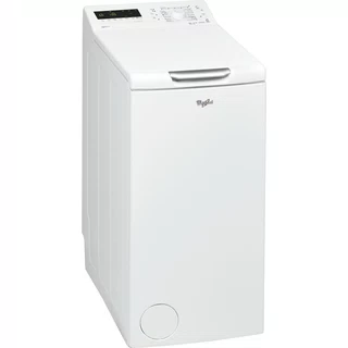 Whirlpool Tvättmaskin Fristående AWEco 9650 White Top loader A++ Perspective
