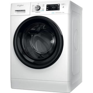 Whirlpool Máquina de lavar roupa Livre Instalação FFB 8248 BV PT Branco Carga Frontal C Perspective