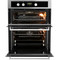 Whirlpool AKL 307 IX Built-Under Double Oven - Inox and Black
