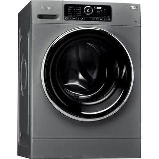 Whirlpool Máquina de lavar roupa Livre Instalação FSCR 80422S Prata Carga Frontal A+++ Perspective